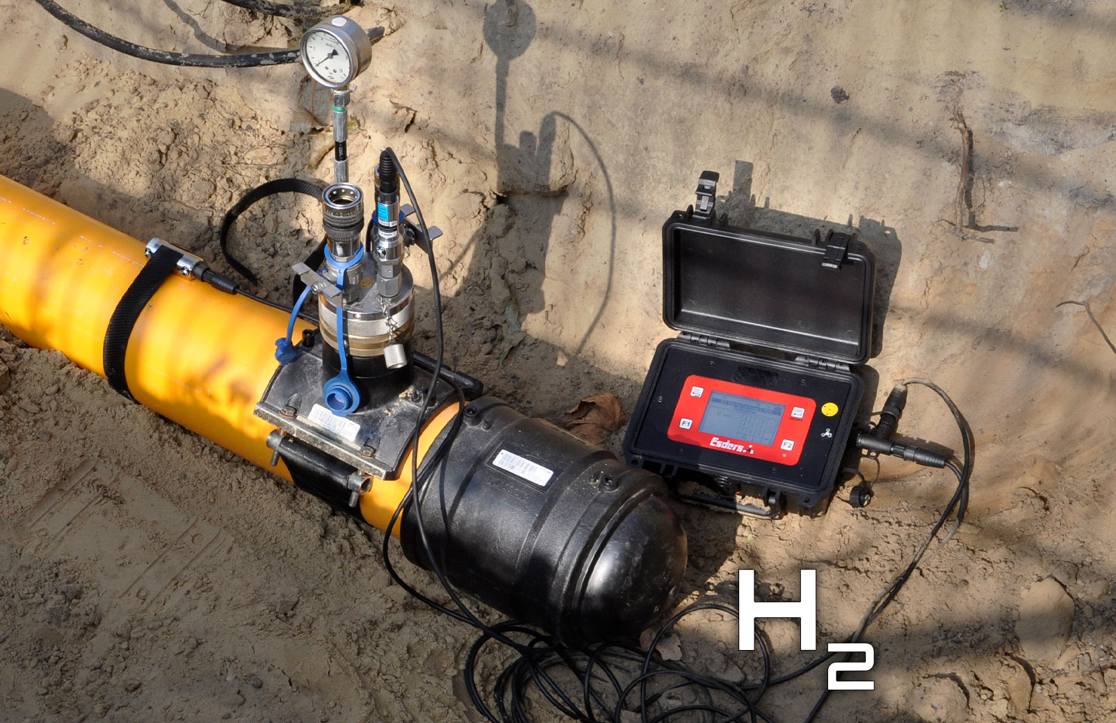 New requirements for pressure tests on hydrogen pipelines according to DVGW G 469-B1