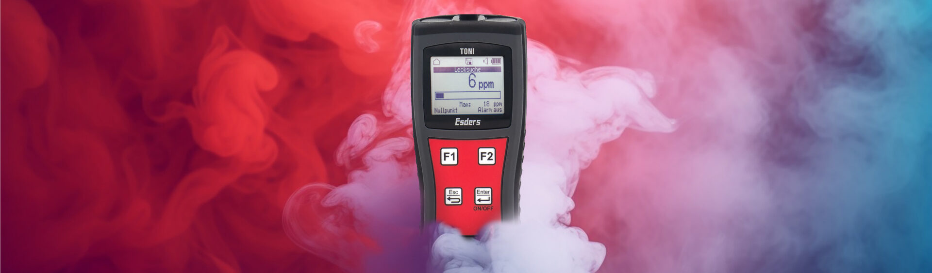 NEW from Esders: TONI GasTest CH4 – for smart gas leak detection